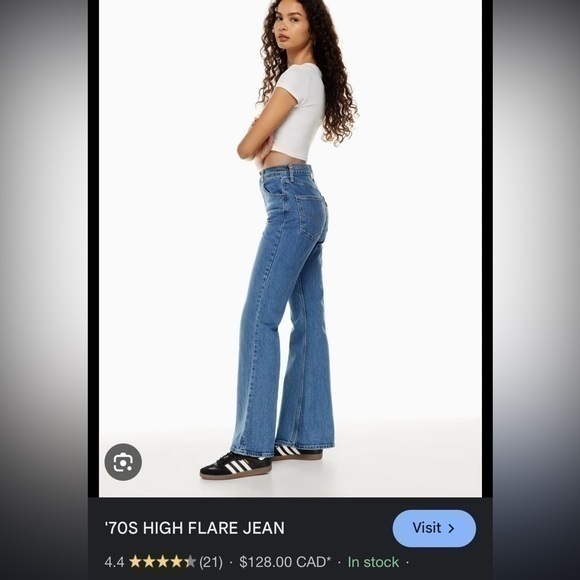 Levi's Denim - Levi’s 70’s High Flare Jeans
